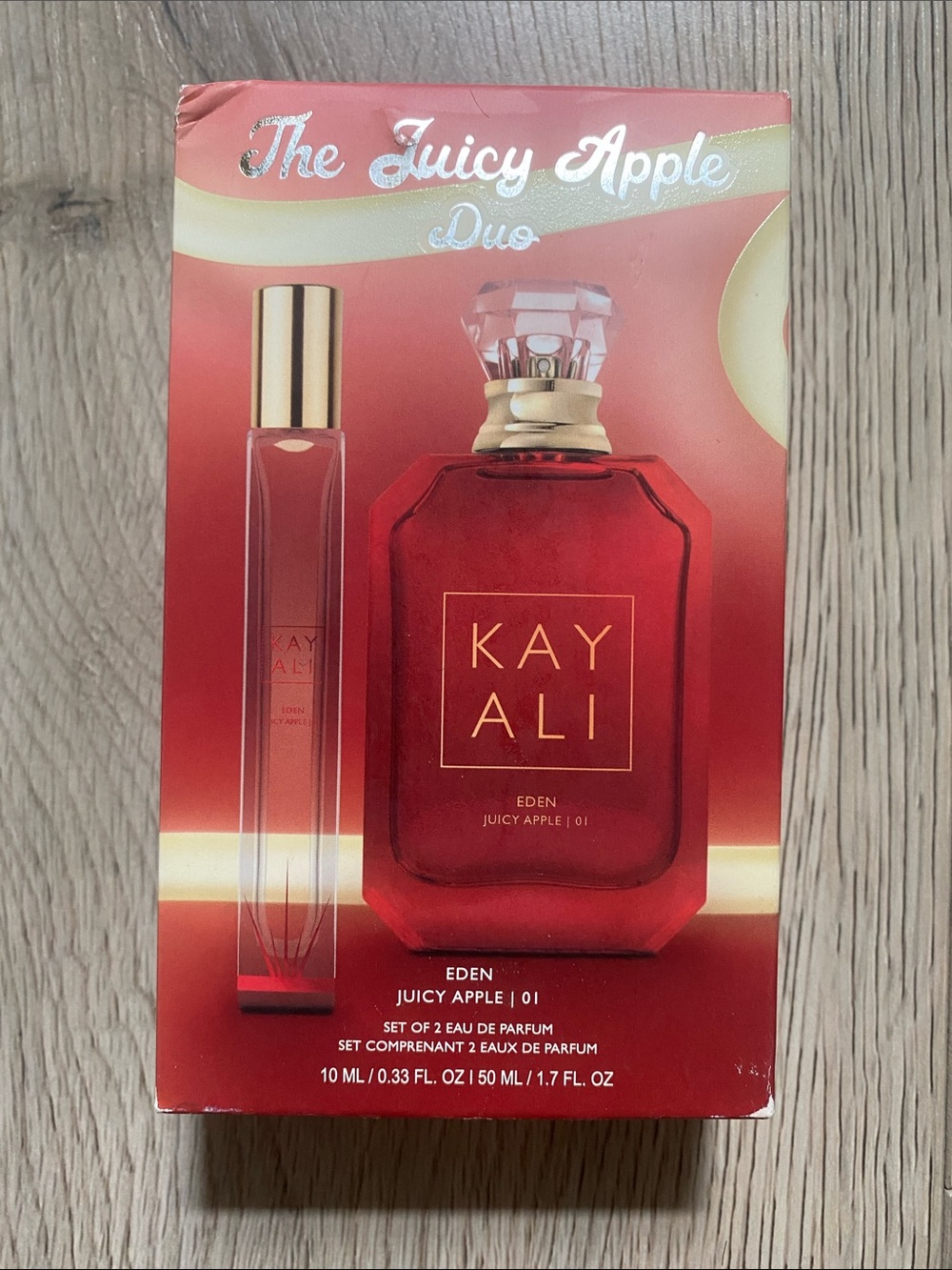 Kayali Eden Juicy Apple Duo Gift Set BNIB
